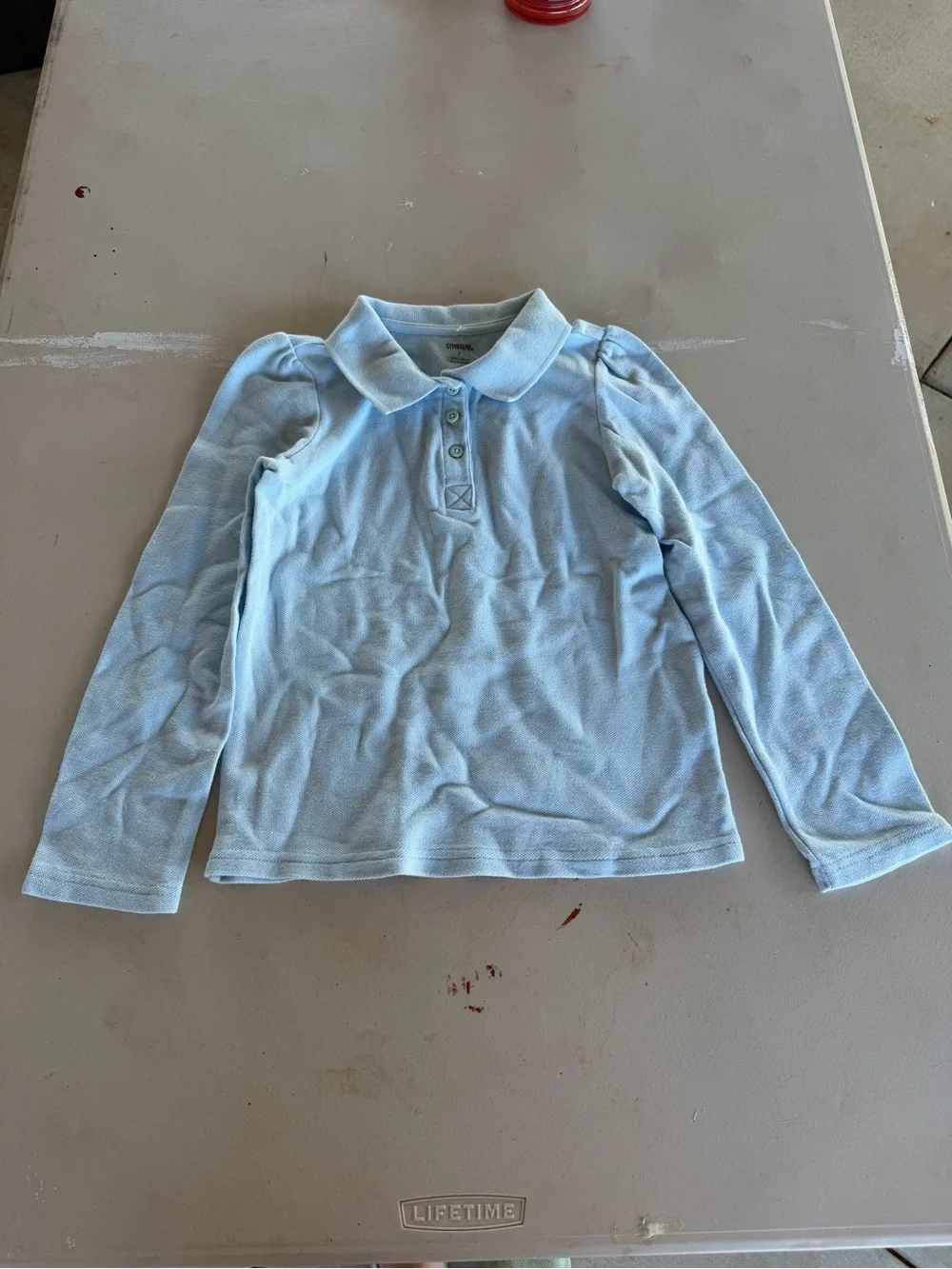 Gymboree Girls' Uniform Ruffle Polo